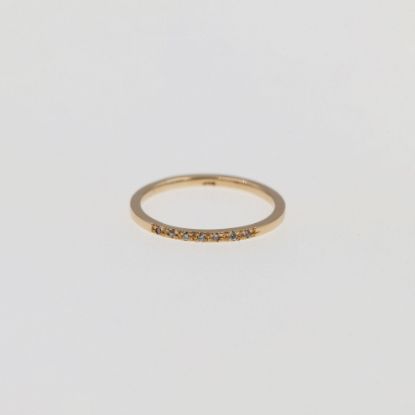 Εικόνα της Χρυσό K14 Δαχτυλίδι με Διαμάντια