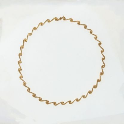 Εικόνα της Χρυσό K14 Κολιέ Αρχαϊκού Ύφους