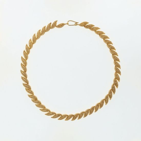 Εικόνα της Χρυσό K14 Κολιέ Αρχαϊκού Ύφους