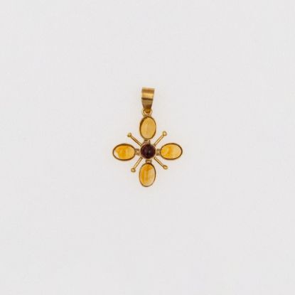 Εικόνα της Χρυσός K14 Σταυρός Αντικέ