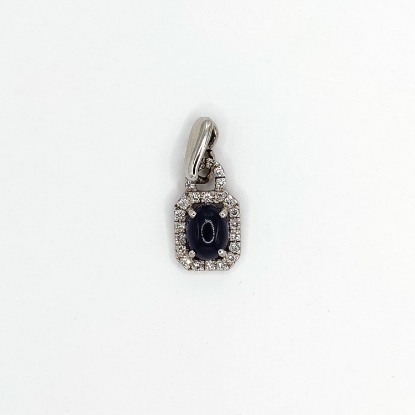 Εικόνα της Diamond White Gold K14 Pendant